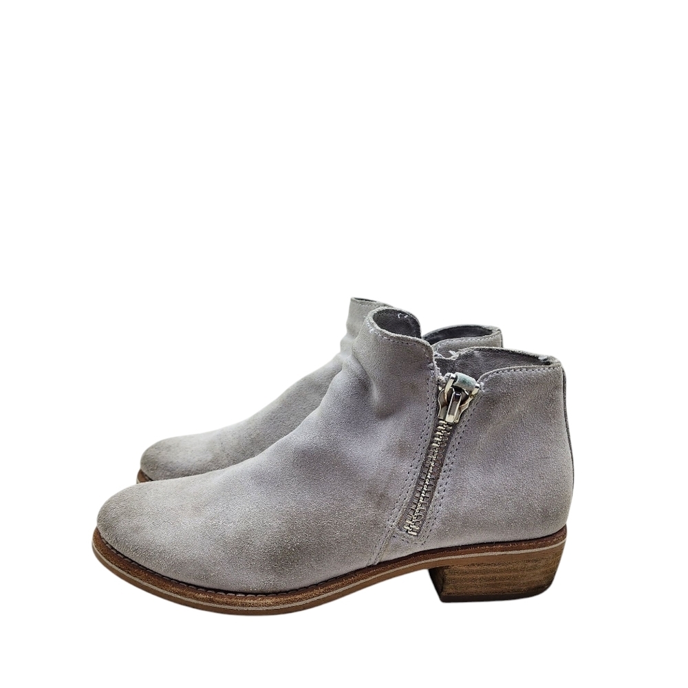 Dolce Vita Women's Sutton Soft Suede Side Zipper Ankle Bootie